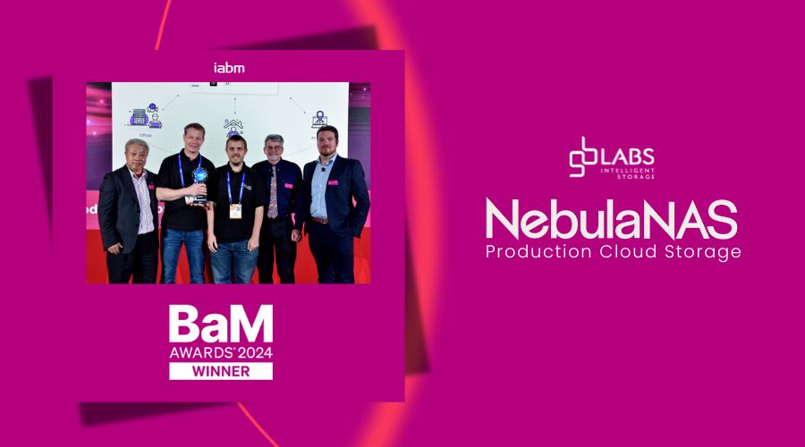 NebulaNAS Wins IABM BaM Award at IBC2024